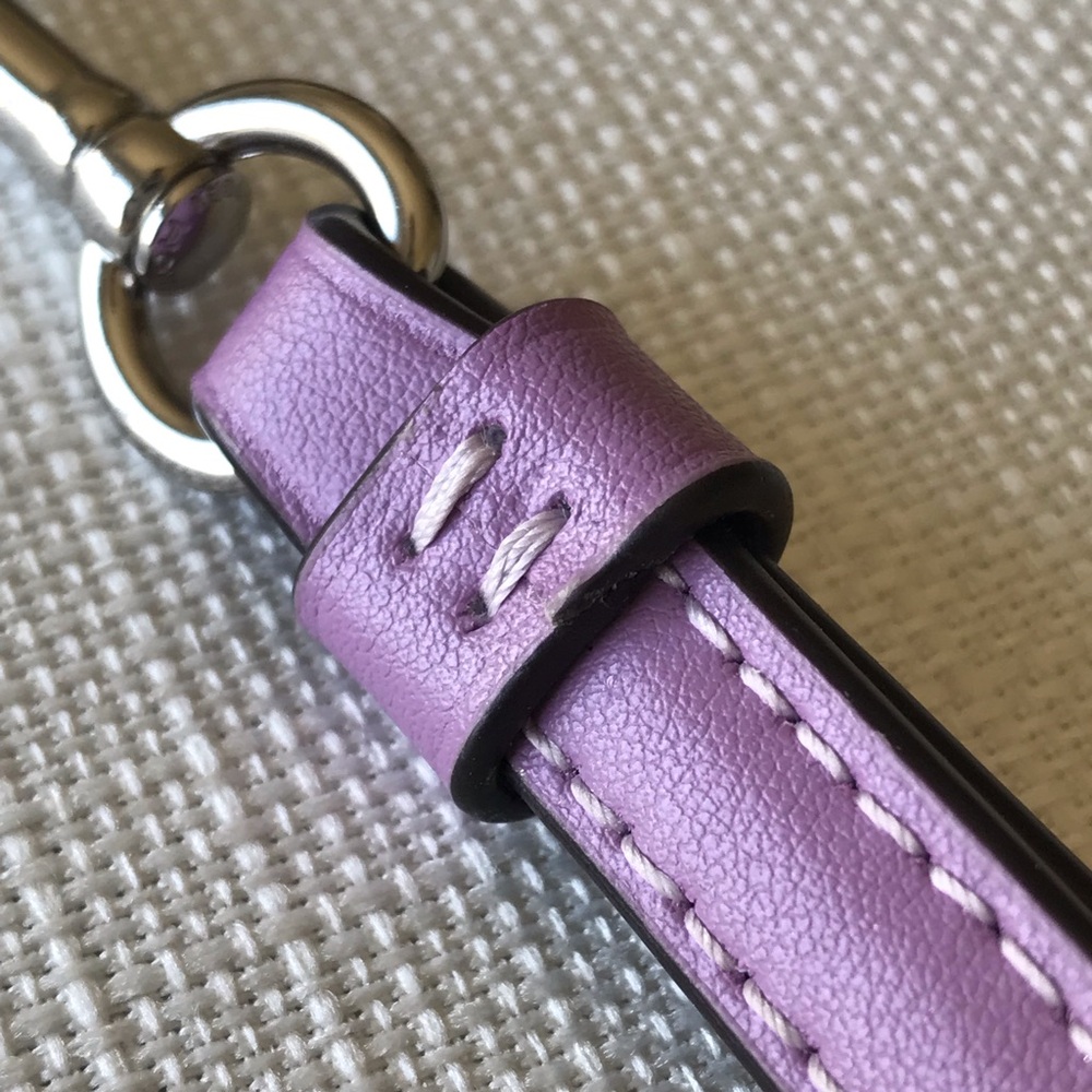 Coach Long Zip Around Wallet Purple Floral Print, Coated Canvas / Leather CBN95 - Picture 14 of 16